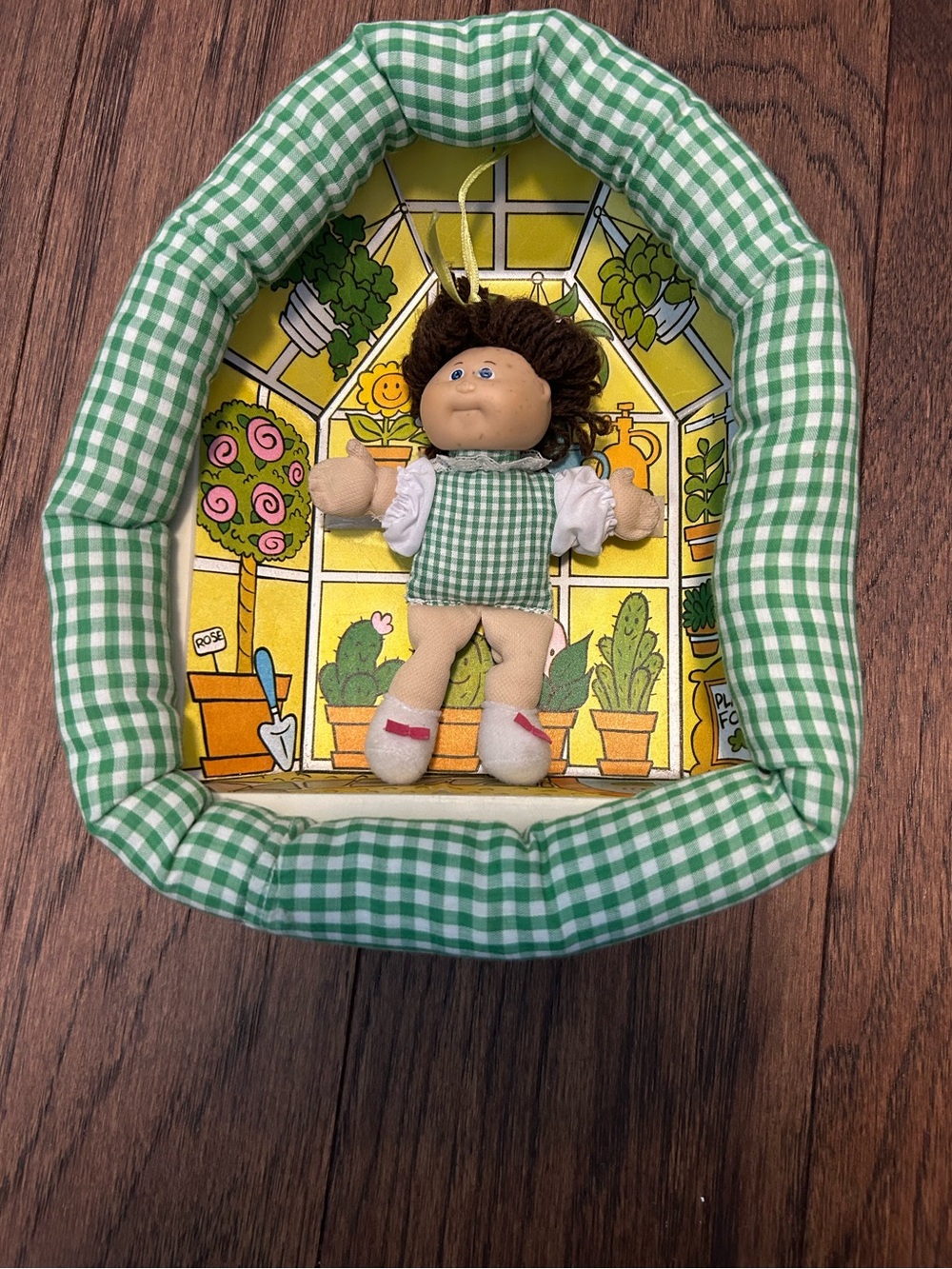 Vintage Rare Cabbage Patch Kids Pin-Ups 1983 Minni Chrissie Garden Doll 3934